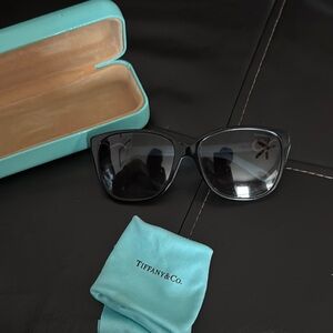 Tiffany & Co. Black Sunglasses